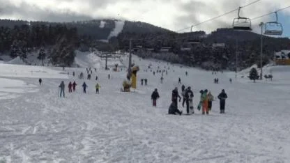 Sarıkamış’ta kristal kar bereketi