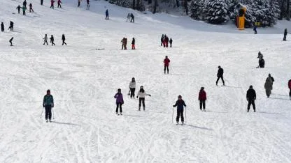 Sarıkamış’ta kristal kar bereketi