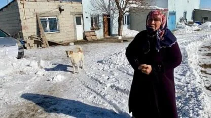 Songül Nine köy hayatının bereketini yaşıyor