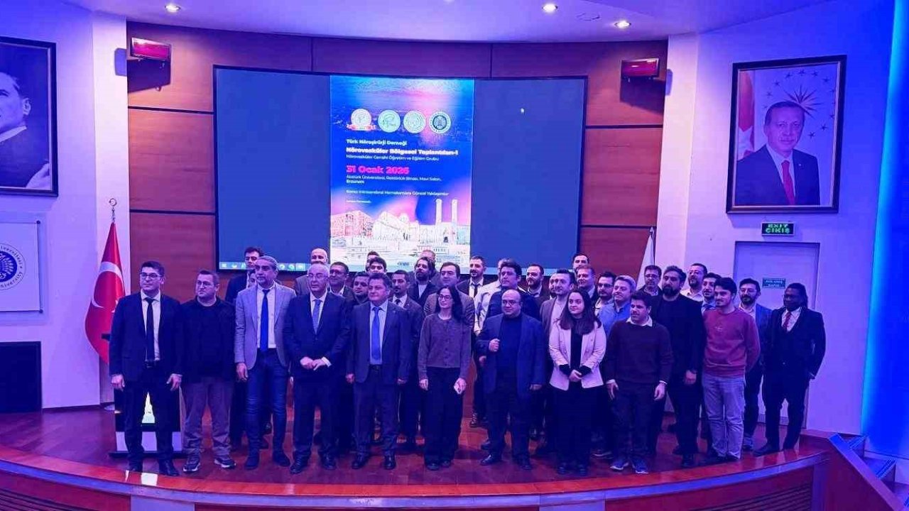 Türk Nöroşirurji Derneği Nörovasküler bölgesel toplantısı Erzurum’da yapıldı