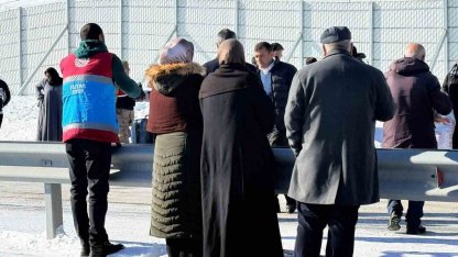 Kaymakamlık kazazedelere çorba ikram etti