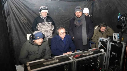 Vali Ziya Polat’tan "Veliaht" dizisi setine ziyaret