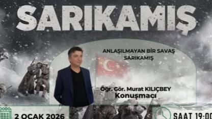 VHO’dan anlamlı konferans: "Anlaşılamayan Savaş; Sarıkamış"