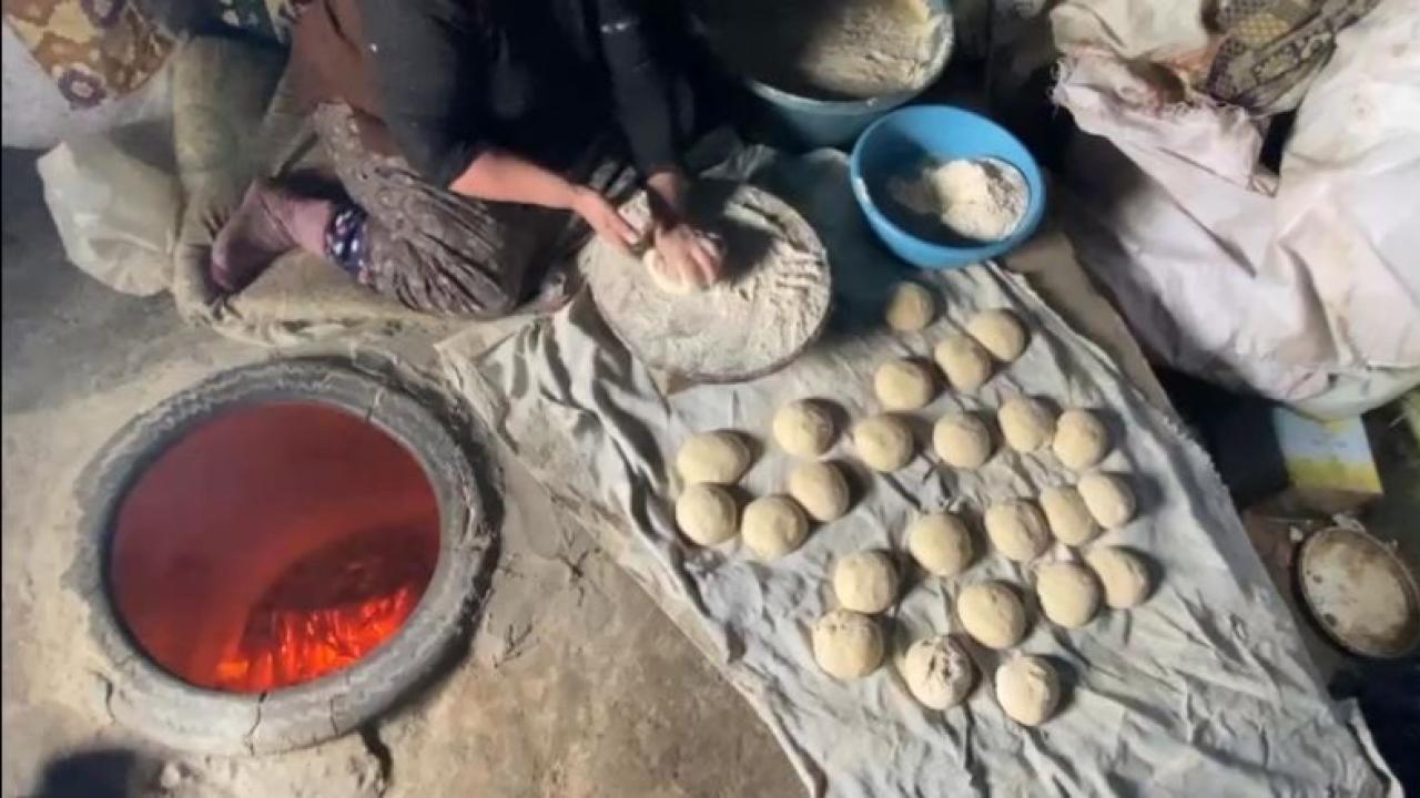 Ağrı’da tandırlar Ramazan için yakıldı