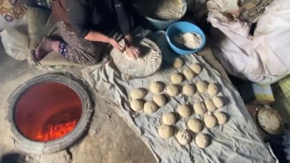 Ağrı’da tandırlar Ramazan için yakıldı