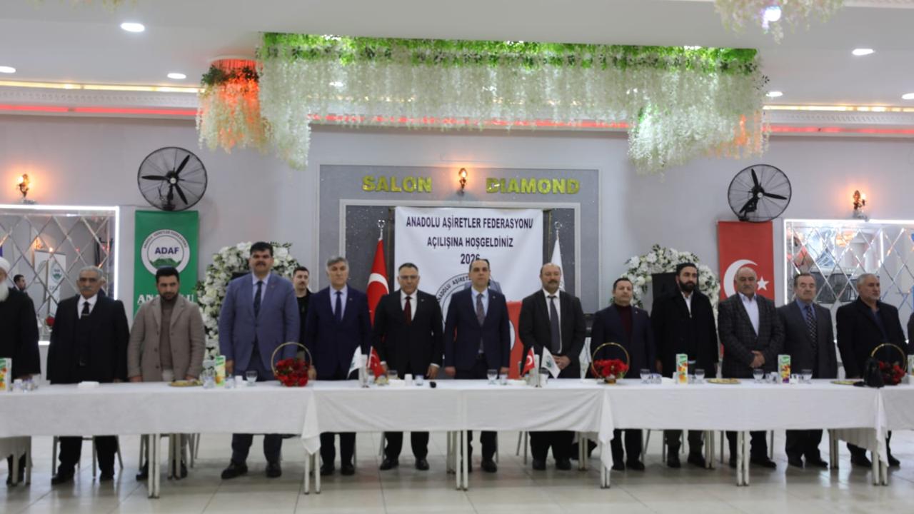 Anadolu Aşiretler Federasyonu Iğdır'da açıldı