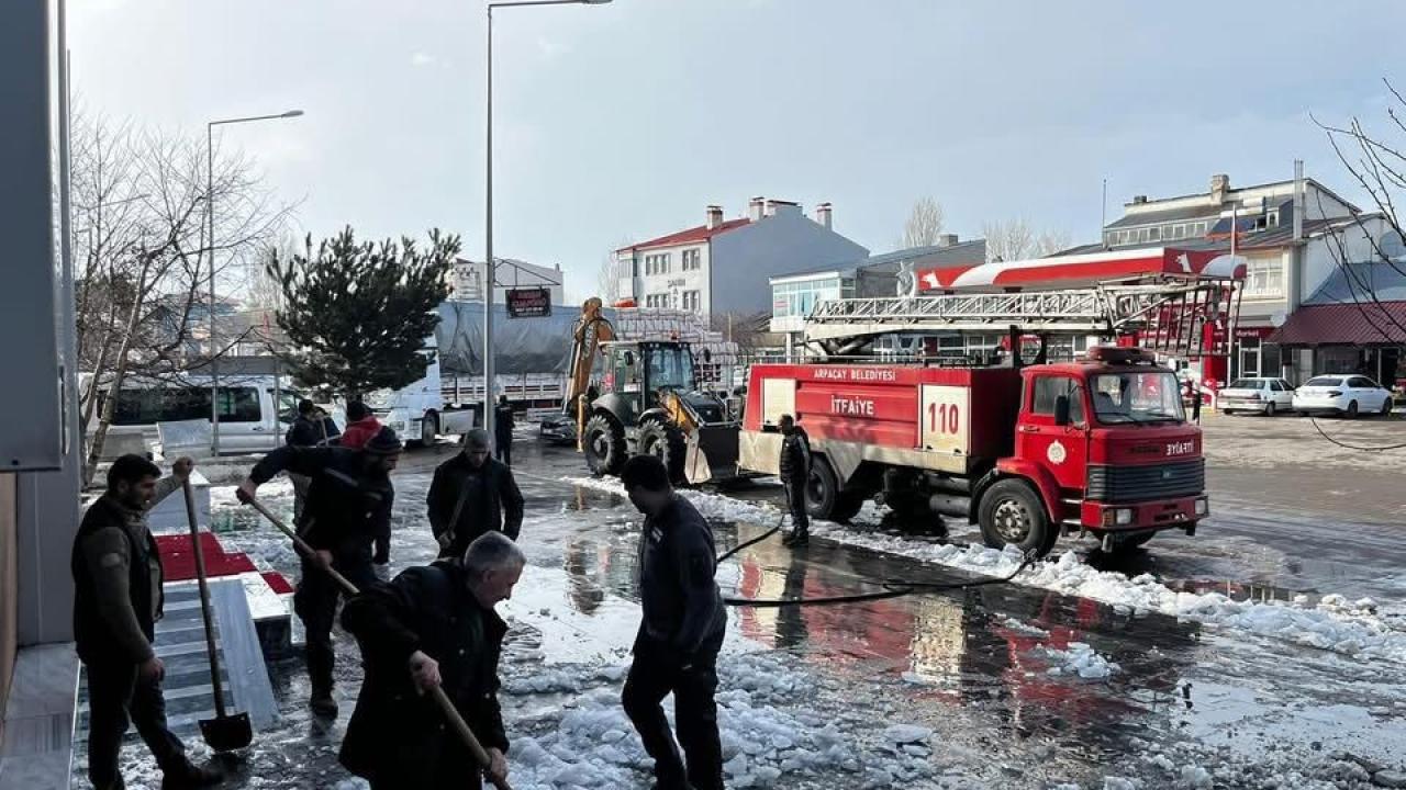 Arpaçay’da Ramazan temizliği