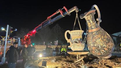 Bakır sürahi bakıma alındı