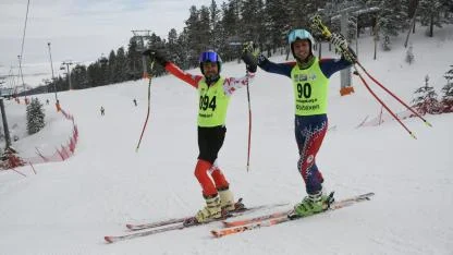 Berkin Usta Sezonu Kayak Yarışları Sarıkamış’ta start aldı