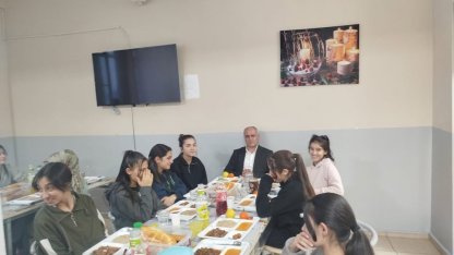 Diyadin’de manevi iklim aynı sofrada paylaşıldı