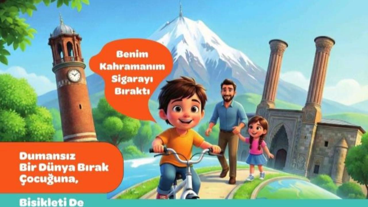 Erzurum İl Sağlık Müdürlüğü’nden dumansız bir gelecek için anlamlı yarışma