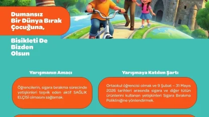 Erzurum İl Sağlık Müdürlüğü’nden dumansız bir gelecek için anlamlı yarışma