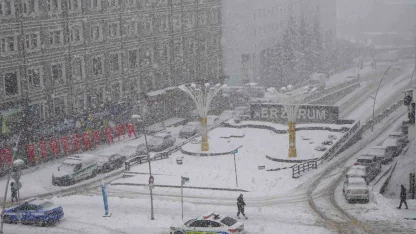 Erzurum’da kar sebebiyle 312 köyün yolu kapalı