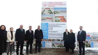 Erzurum’da sosyal hizmet atılımı: Bakan Göktaş huzurevi yapılacak alanı inceledi