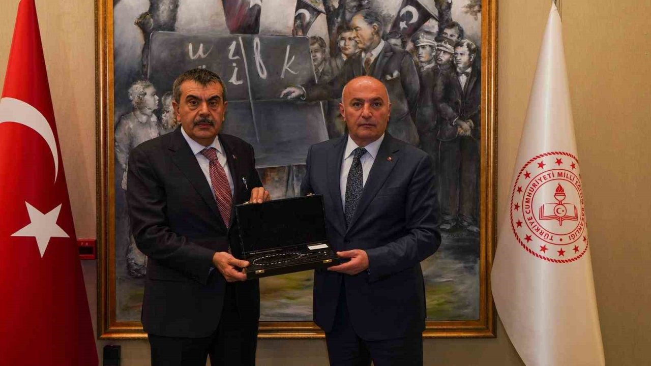 ETSO heyetinden Bakan Yusuf Tekin’e ziyaret: Erzurum’a yeni mesleki ve teknik lise müjdesi