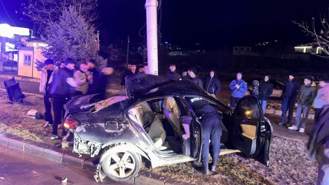 Feci kazada 1 kişi ağır yaralandı