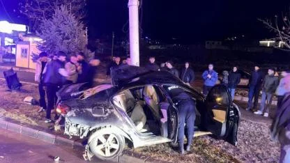 Feci kazada 1 kişi ağır yaralandı