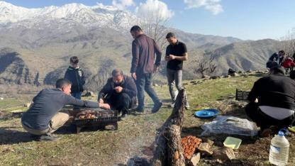 Güneşli hava moral deposu oldu