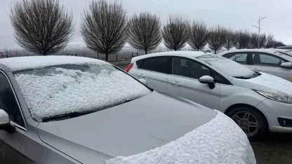 Iğdır’da yüksek kesimler karla yeniden beyaza büründü