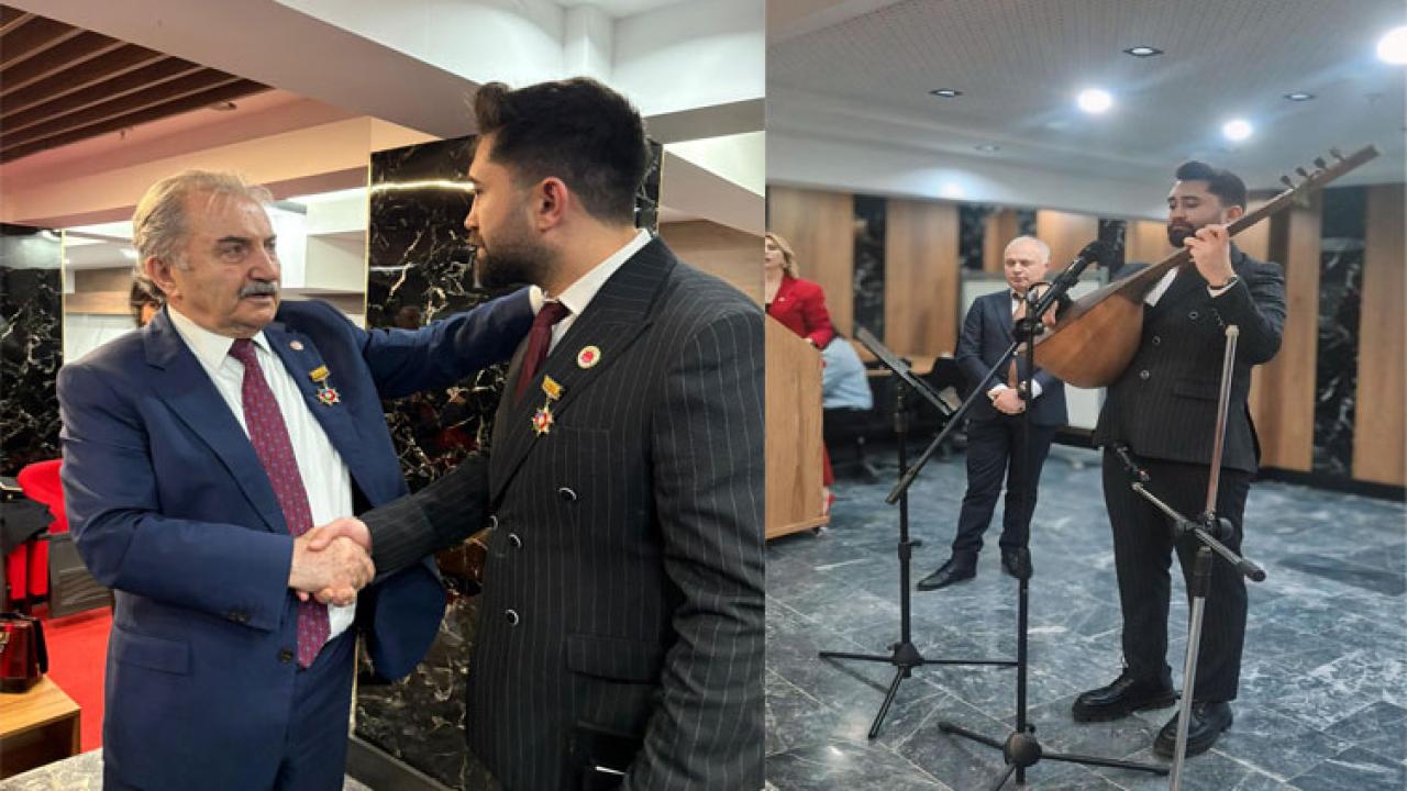 Karslı Akademisyen ve Sanatçı Tolgahan Tiktaş’a Onur Madalyası!