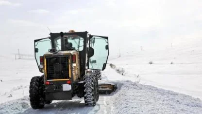 Kars’ta 212 köy yolu ulaşıma kapandı