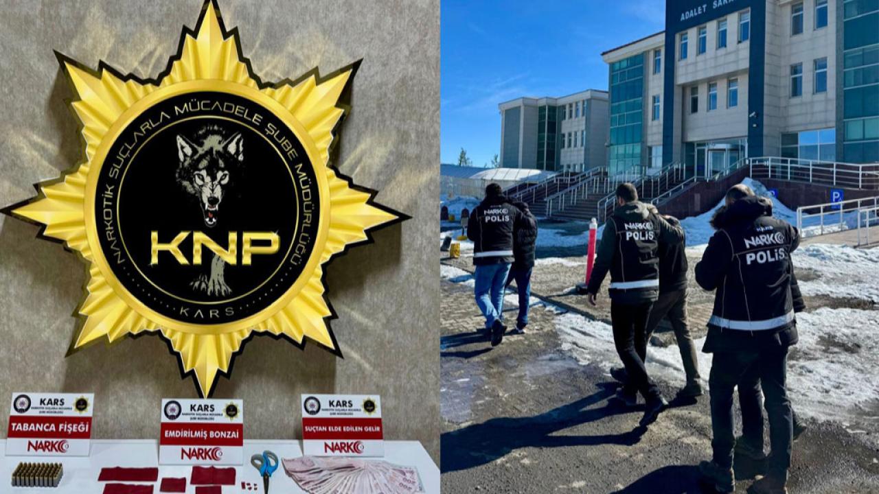 Kars’ta bonzai operasyonu: 3 şahıs tutuklandı