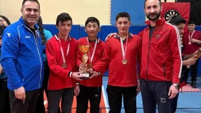 Kars’ta dart il birinciliği şampiyonları belli oldu