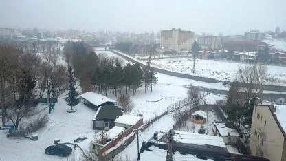 Kars’ta kar yağışı devam ediyor