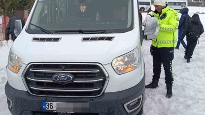 Kars’ta okul servislerine sıkı denetim