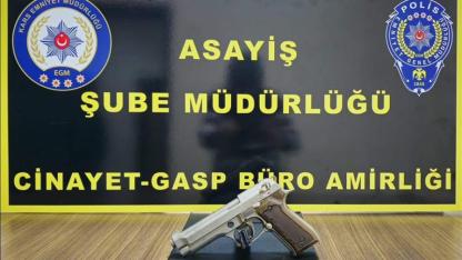 Kars’ta ruhsatsız silah operasyonu