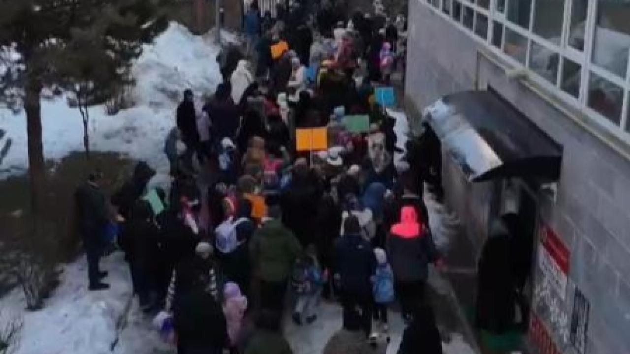 Miraç Kur’an Kursu’ndan Fener alayı