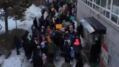 Miraç Kur’an Kursu’ndan Fener alayı