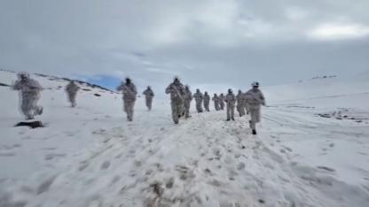 MSB’den Sarıkamış kış tatbikatı görüntüleri