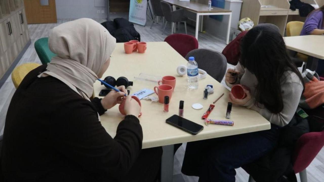 Öğrenciler kendi kupalarını tasarladı