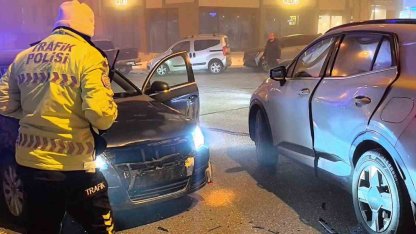 Palandöken’de trafik kazası: 1 yaralı