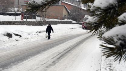 Sarıkamış yeniden karla kaplandı