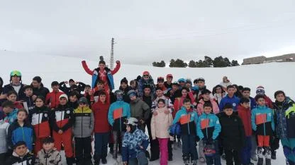 Sarıkamış’ta Kayak ve Snowboard heyecanı