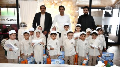 Sarıkamış'ta minik ellerden Kur'an sesleri