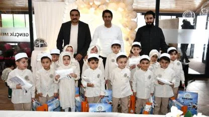 Sarıkamış'ta minik ellerden Kur'an sesleri