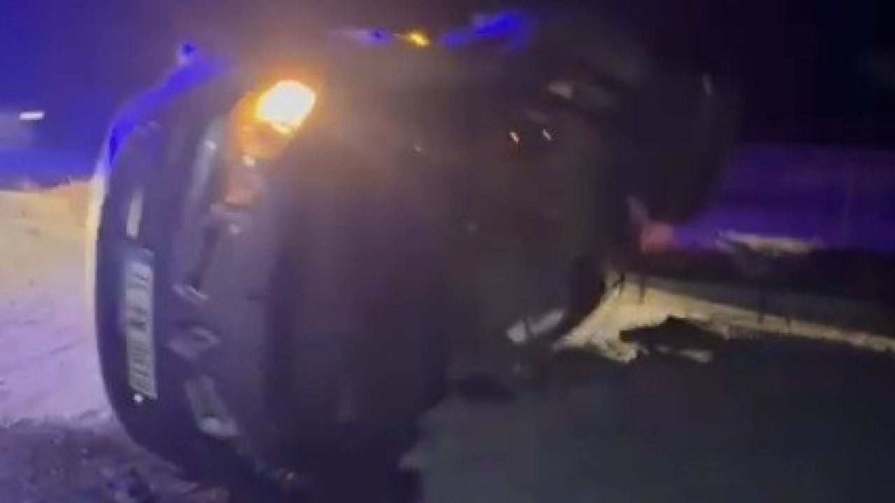 Sarıkamış’ta trafik kazası: 2 yaralı