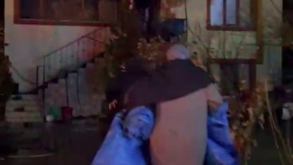 Uzundere’de ev yangını