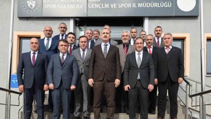 Vali Bozkurt, gençlik ve spor yatırımlarını yerinde inceledi