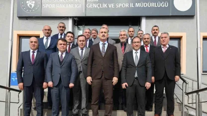 Vali Bozkurt, gençlik ve spor yatırımlarını yerinde inceledi
