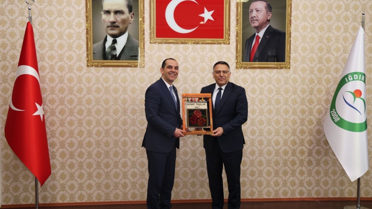 Vali Taşolar’dan Rektör Gürel’e nezaket ziyareti