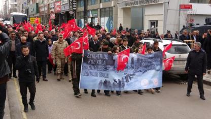 Zemheride şehadete yürüyen 120 çocuk unutulmadı