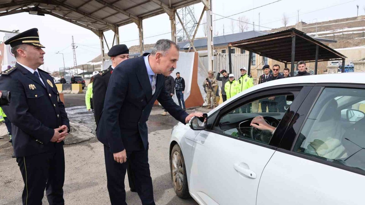 Ağrı’da bayram tedbirleri artırıldı