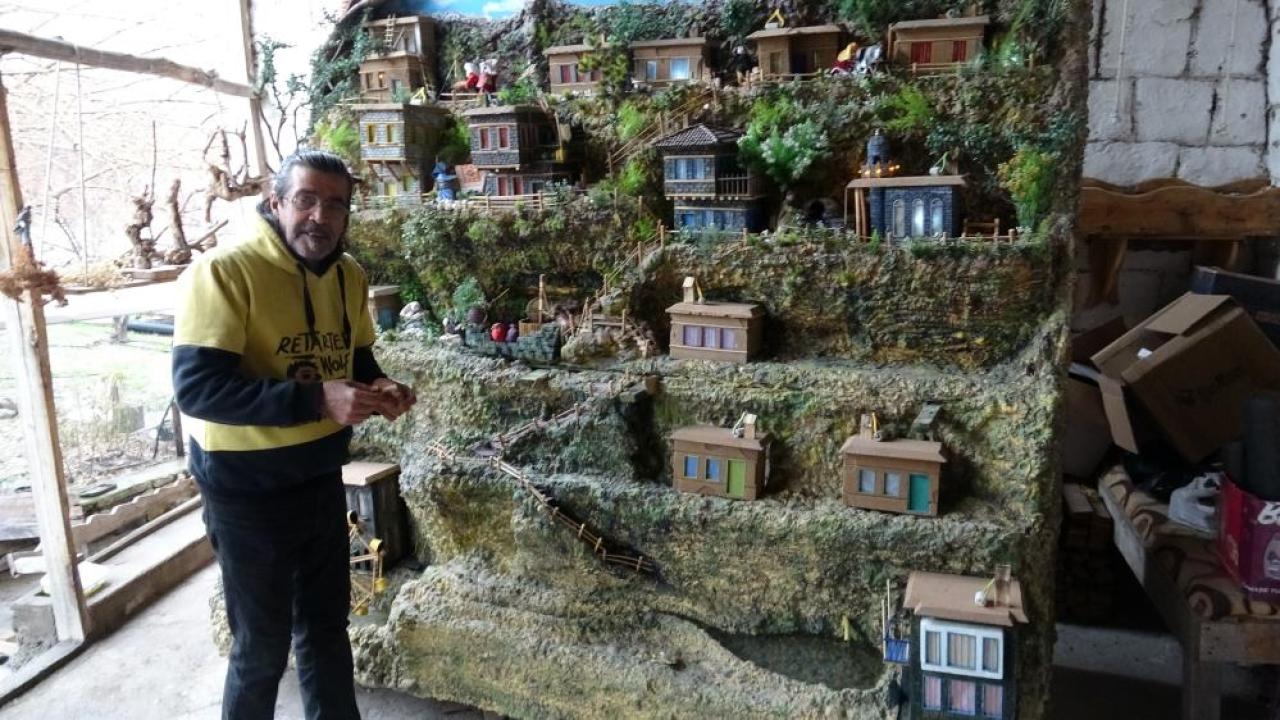 Ahşap maketlerde tarih canlanıyor