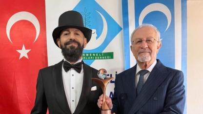 Akif Manaf’a “Barış ve İnsan Hakları Ödülü” verildi