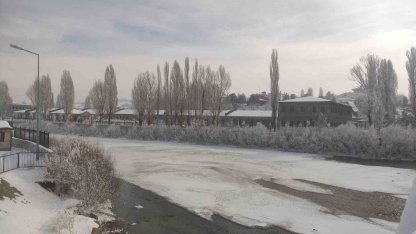 Ardahan’da soğuk hava etkili oluyor