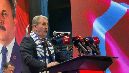 BBP Genel Başkanı Destici, Erzurum kongresinde konuştu: